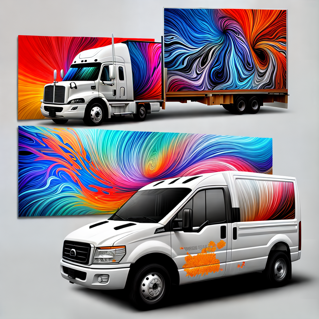 design some art to post on trucks