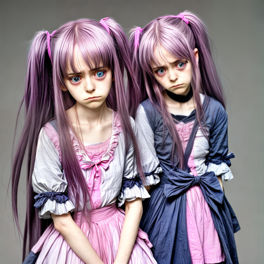 cure girl looking sad