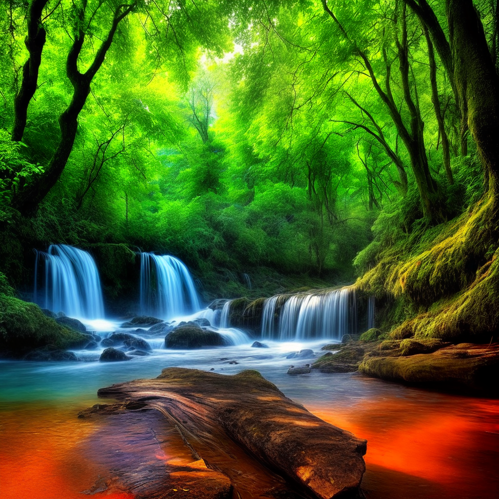 amazing nature scene to get relax