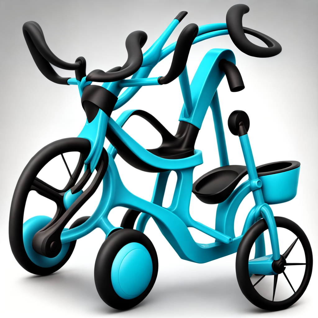 design a futuristic cycle for kids
