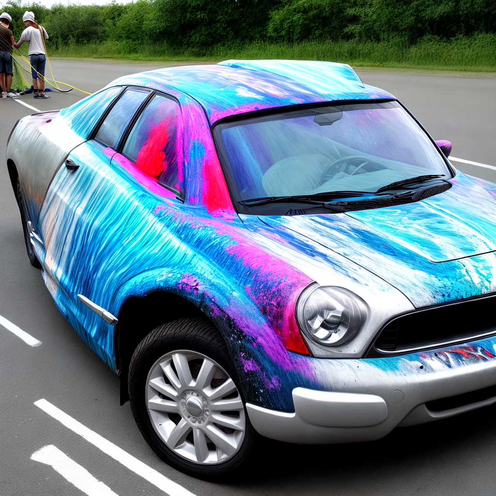 car paint artist