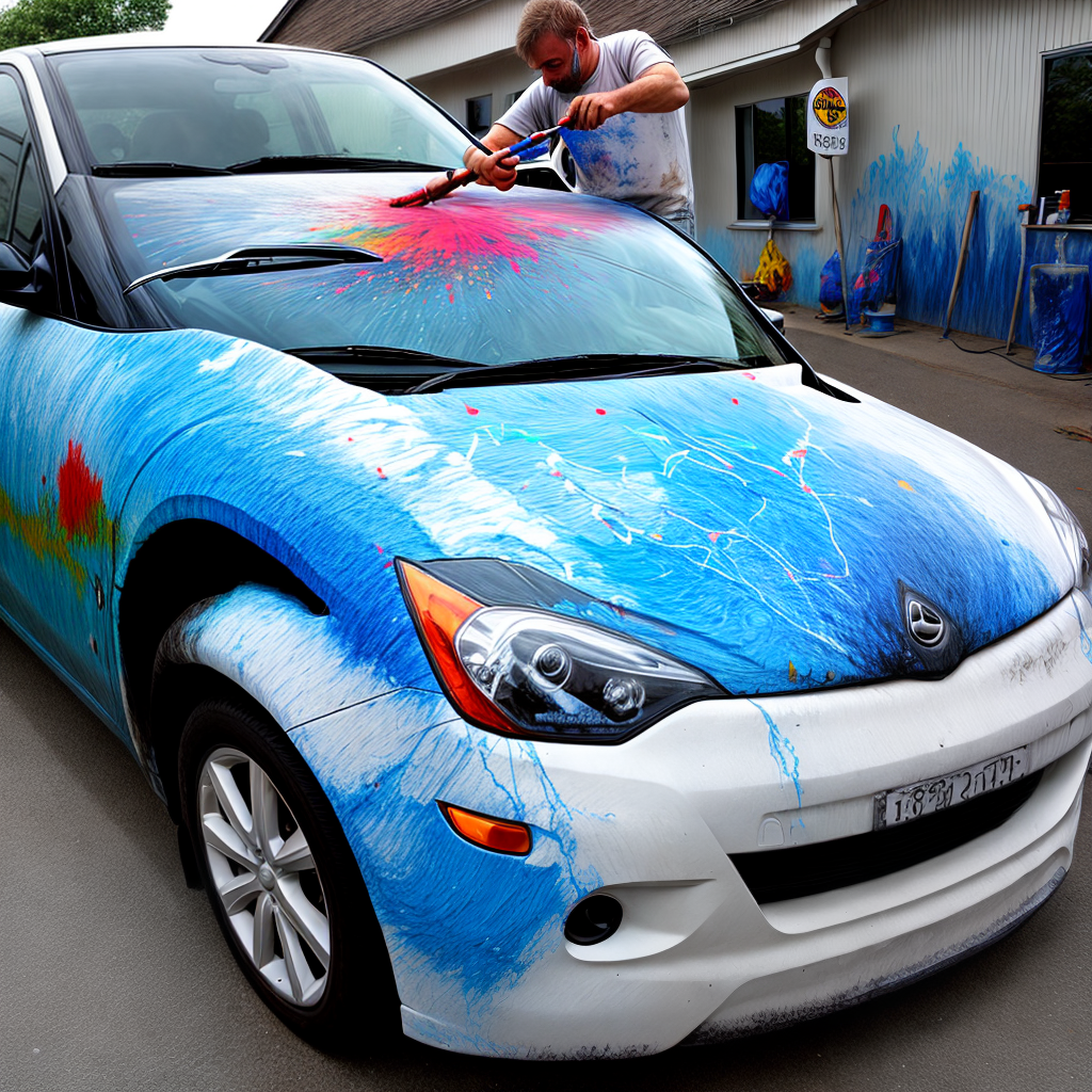 car paint artist