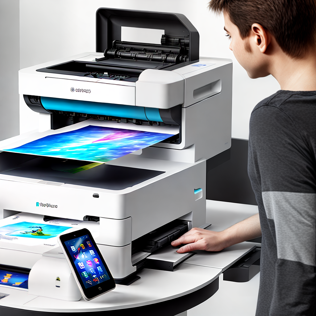 design a futuristic printer