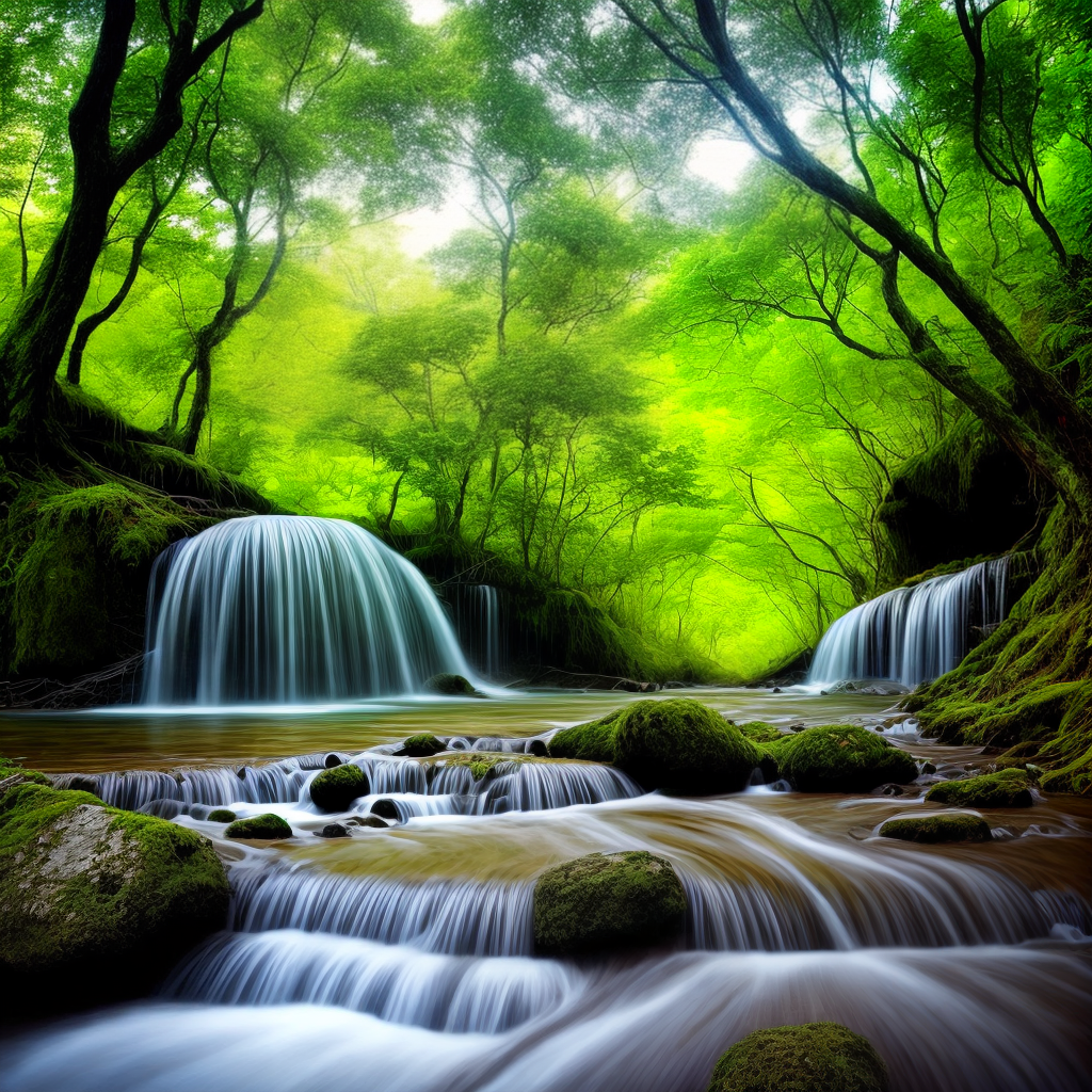 amazing nature scene to get relax