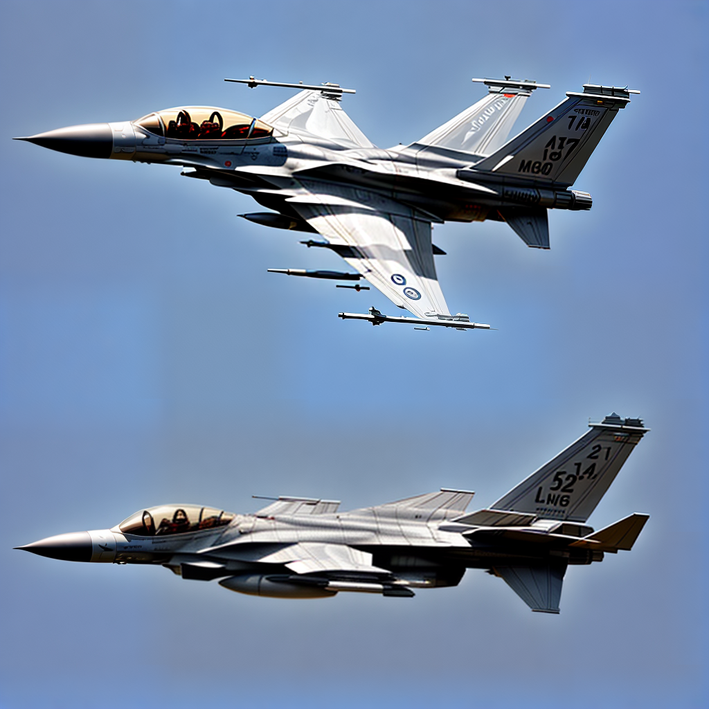 pilot flying f16