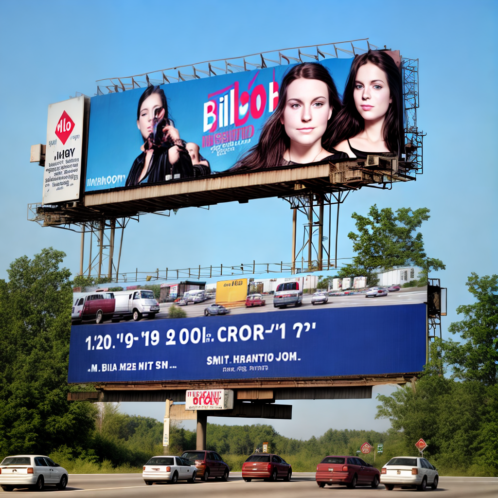 billboard on highway